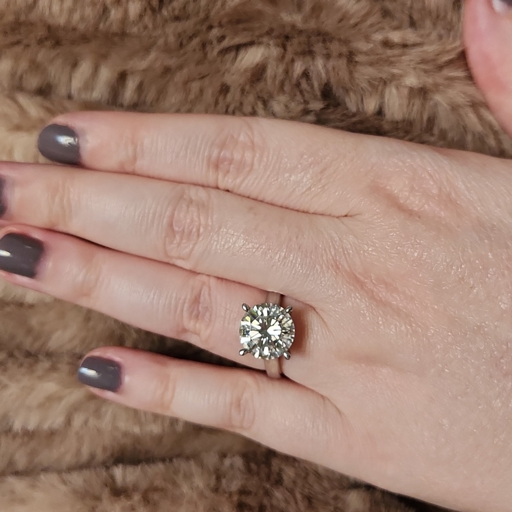 Moissanite Ring - image 1